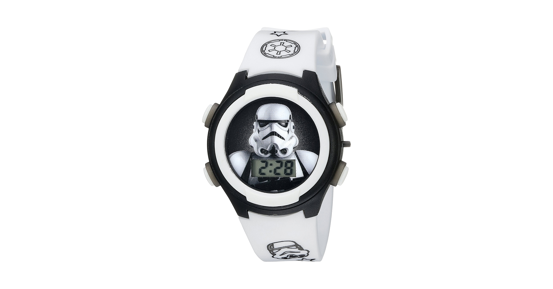 STAR WARS LCD WATCH 5種類 Amazon.com: Accutime Star Wars Kids' Stormtrooper Digital