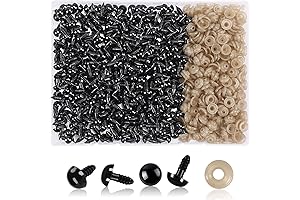 UPINS 8mm Safety Eyes: Perfect for Your Amigurumi Creations