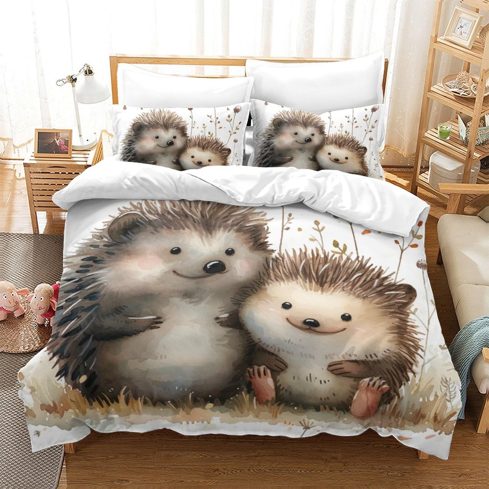 Housse de couette zippée 200x200 qui ne glisse pas la nuit