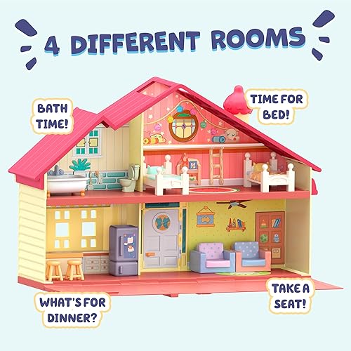 Miniatura 4 de Bluey Mega Bundle Home juego de asador y 4 figuras  Tienda Exclusive