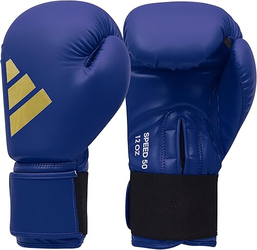 Miniatura 7 de adidas Speed 50 Guantes de boxeo de gel – Guantes de boxeo para adultos para hombres y mujeres – Guantes de bolsa pesada, guantes de kickboxing para