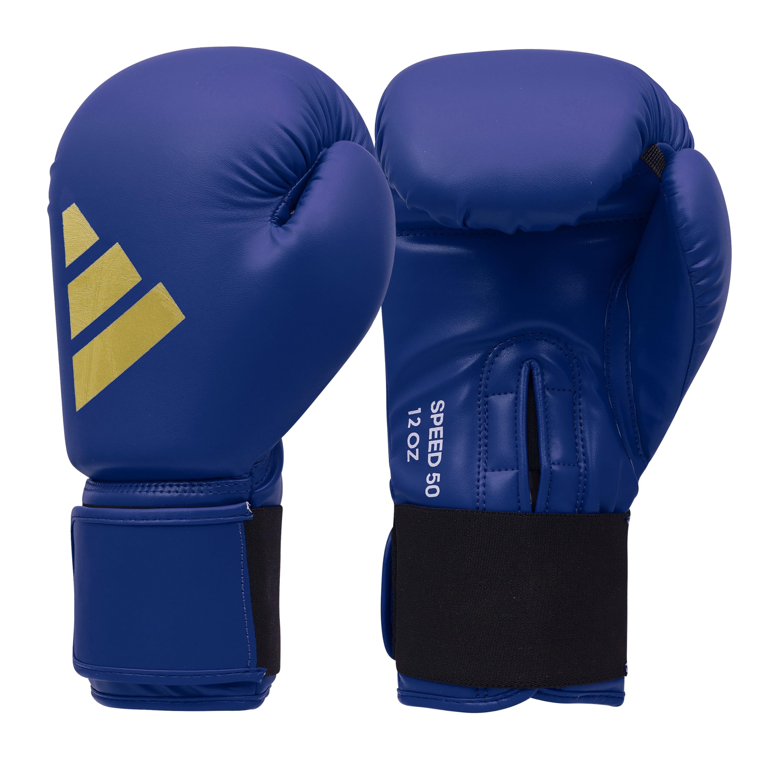 adidas Speed 50 Adult Boxing Gloves 14 oz Punching Gloves Comfortable and Durable Blue
