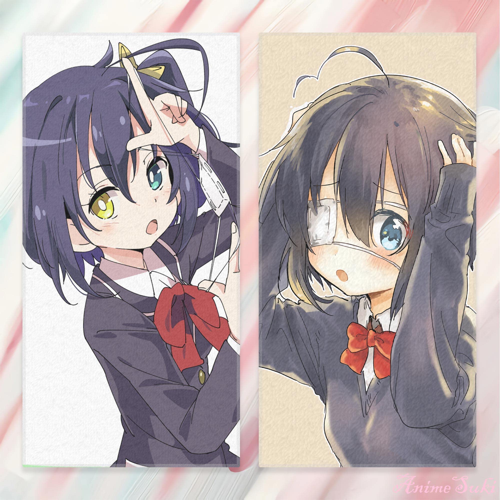 Amazon.co.jp: AnimeSuki バスタオル 中二病でも恋がしたい！ 小鳥遊