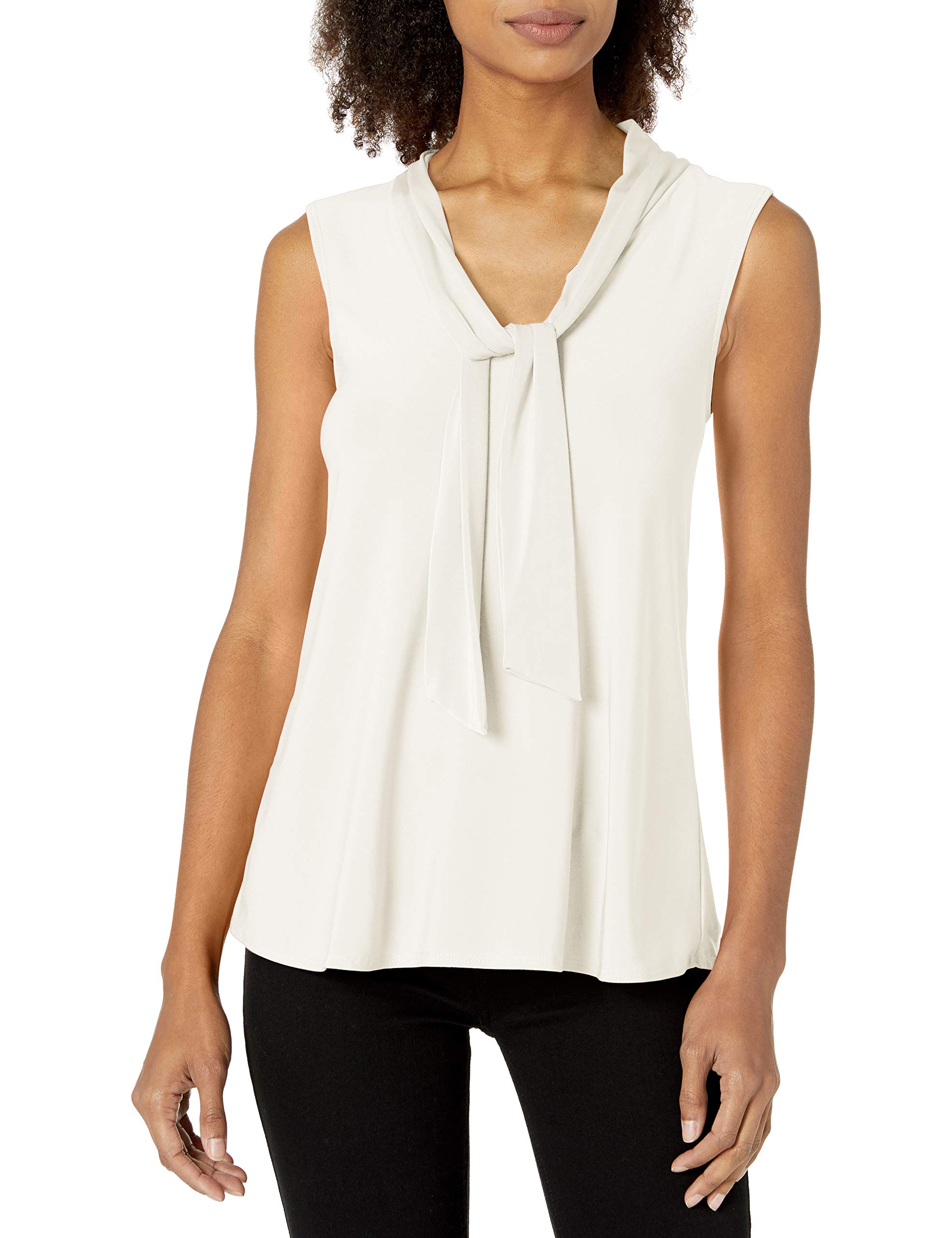 Star Vixen Women's Short Sleeve Scoop Neck Pocket Tee - Soft Knit Top With Keyhole Back - View #2