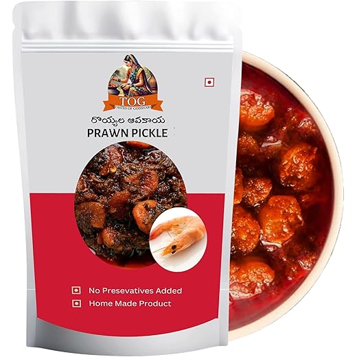 Godavari Prawn Pickle - Homemade 200g