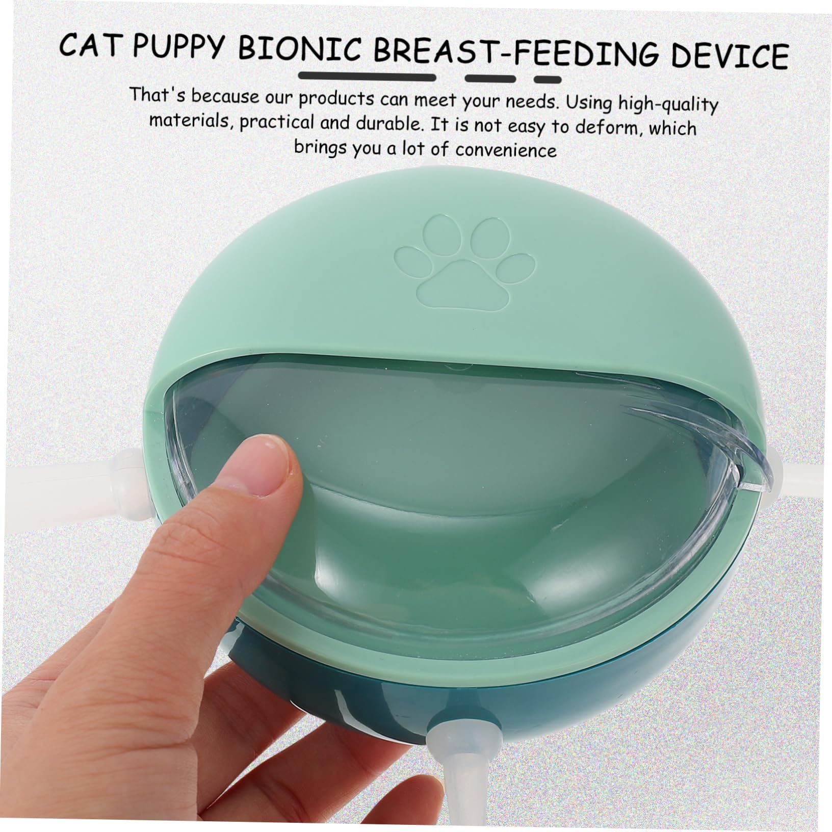 minkissy 3 Dispositivos de Lactancia para Cachorros, alimentador de pezones para Cachorros, comedero de Silicona para, comedero para Perros, alimentador de Leche para Gatitos,