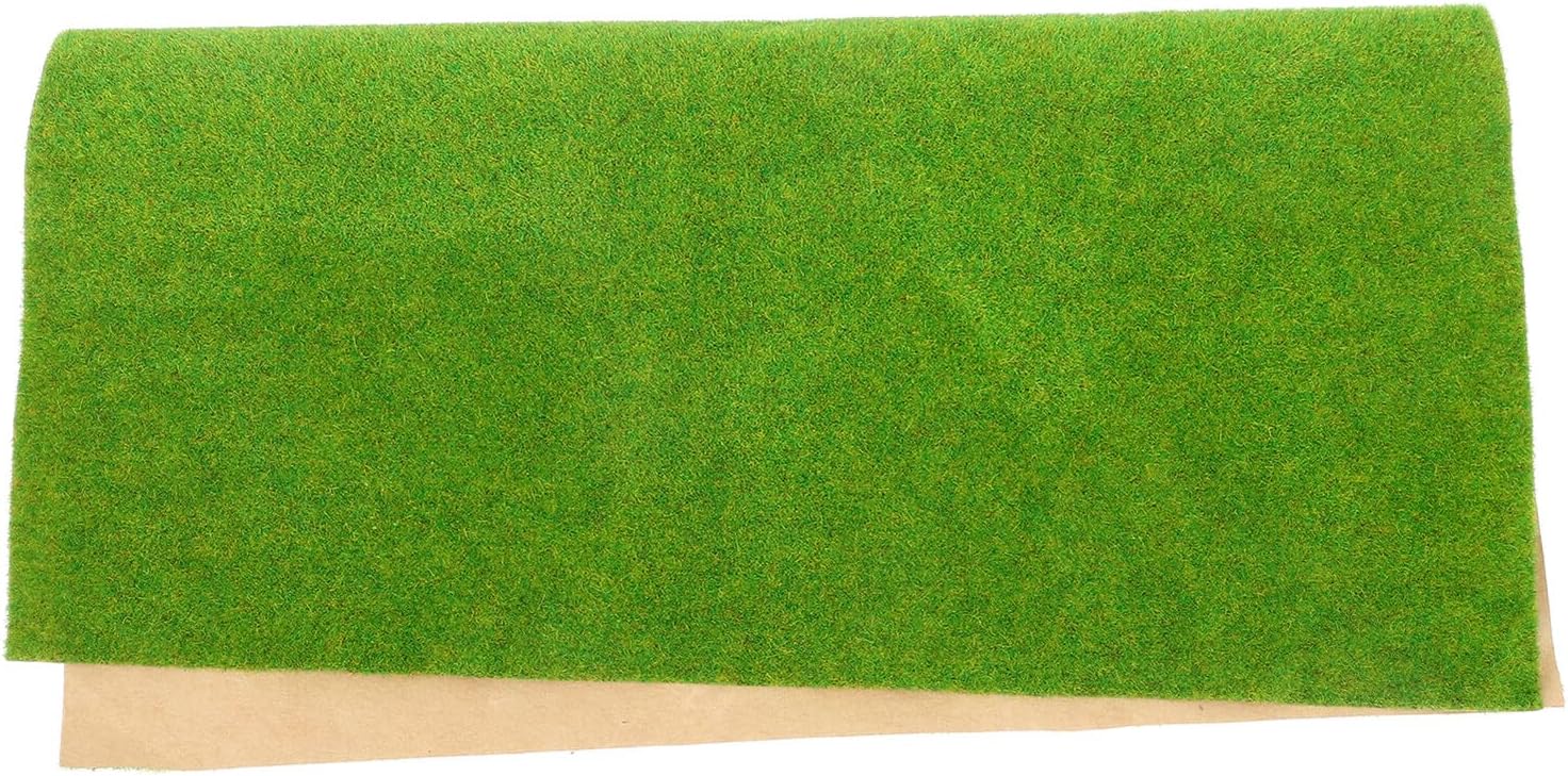 COHEALI Modeling Artificial Grass Mat Model Turf Handmade Diorama Miniature Landscape Decoration Artificial Grass Base Mat