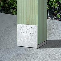 Vista 6 de Simpson Strong-Tie ABU88Z ABU ZMAX Base de poste ajustable galvanizada para 8x8