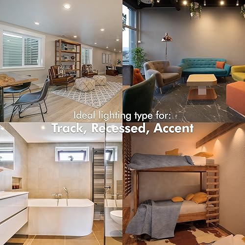 Miniatura 5 de Xtricity PAR 30 bombillas LED regulables de cuello largo, bombillas LED de 11 W equivalentes a 75 vatios, 800 lúmenes, blanco suave de 3000 K, 120