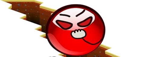 Bola vermelha da rachadura