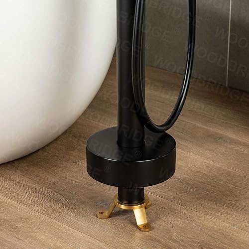 Miniatura 10 de WOODBRIDGE F0006 MBRD grifo, (L) 10 34" x (W) 6-14" x (H) 43-78, negro mate