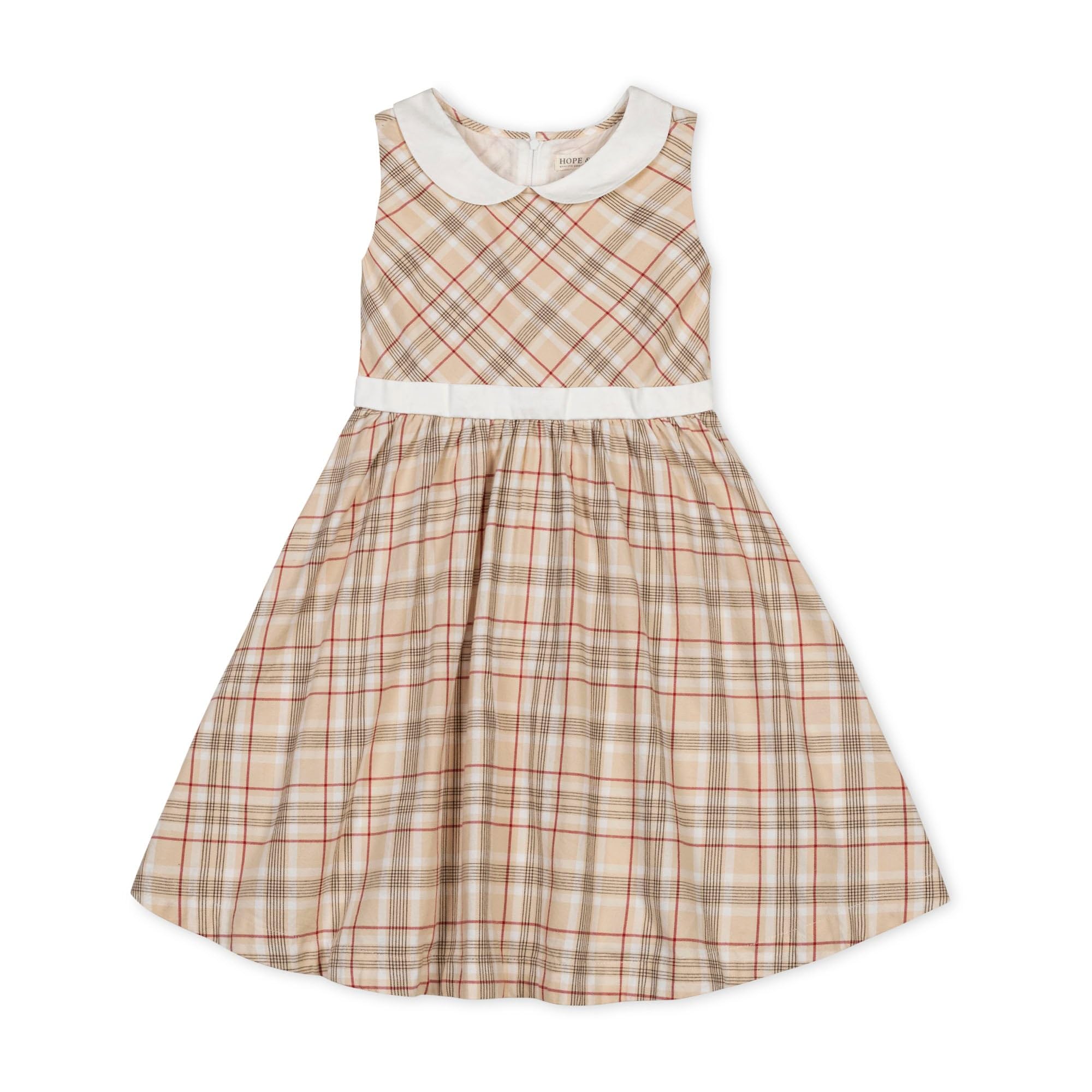 Hope &amp; Henry Girls' Milano Tipped Sweater Dress