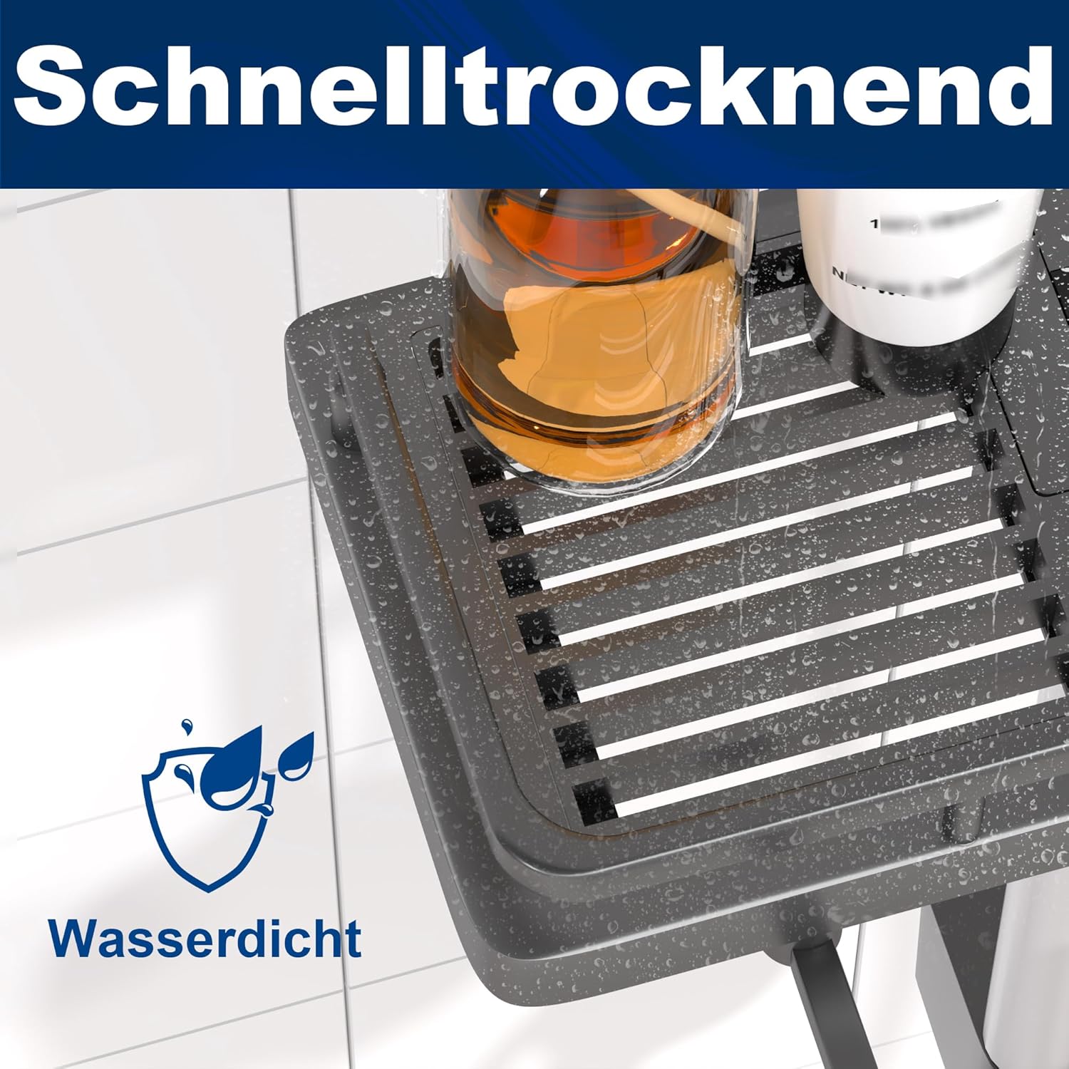 Fürdőszobai polc telepítés és végeredmény