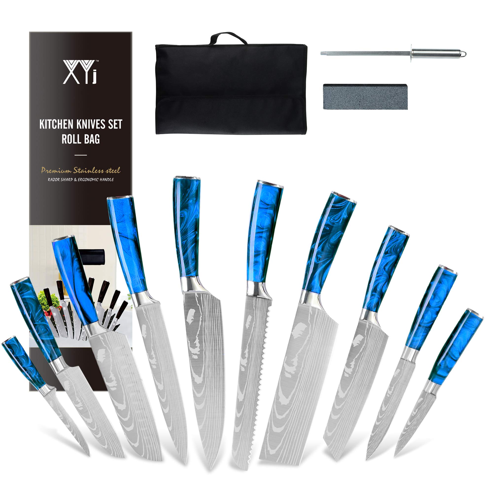 XYJ Kitchen Knife Set Profess...B091332HSM