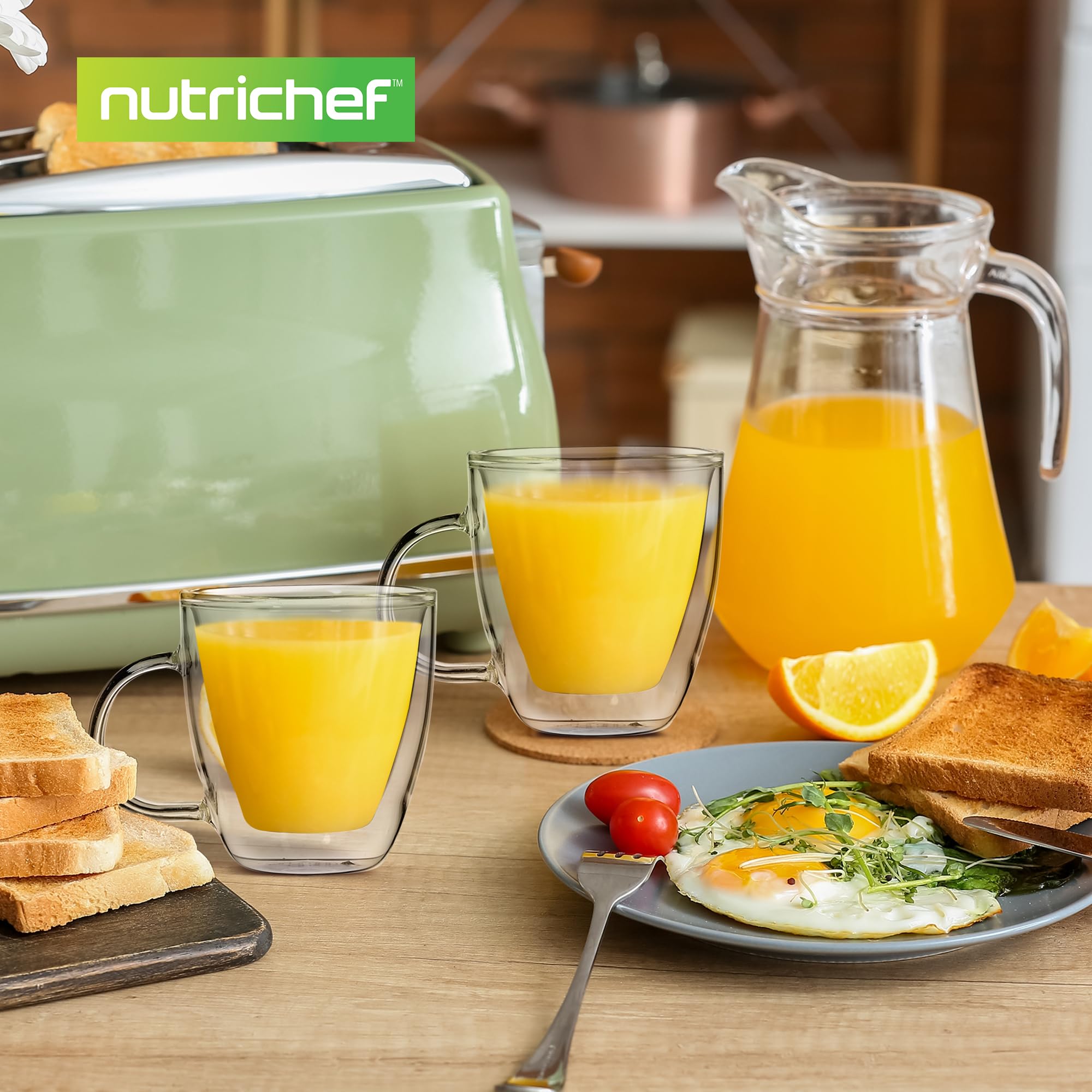 Tasse à Café Transparente Lot De 4 Tasses U00e0 Expresso U00e0 Double Paroi Isotherme, 150 Ml Tasses Double Paroi Cafe