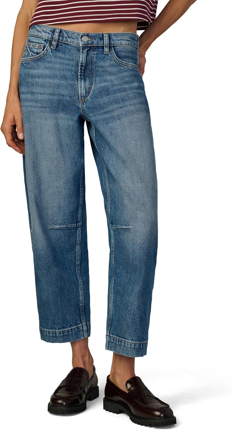 Joe's Jeans Women's The Mia Petite High Rise Wide Leg Jean, Zeal, 30
