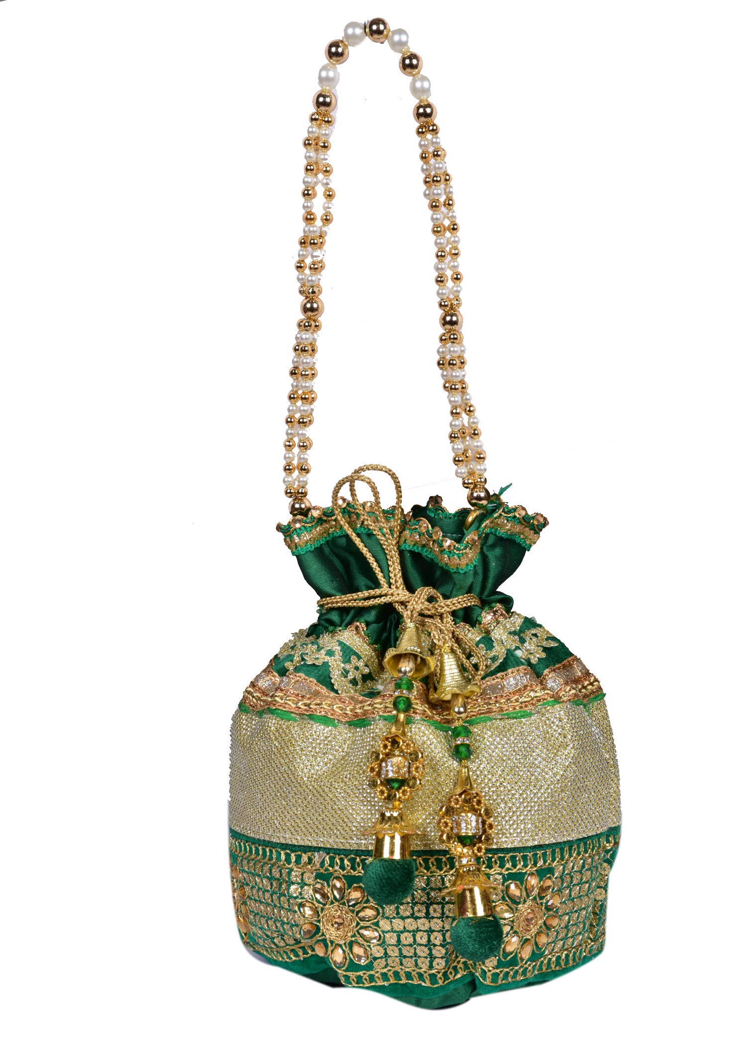 See full amazon price history chart for SUNVIKA HOUSE Raw Silk Floral Ethnic Rajasthani Multicolor Embroidered Potli Bag Handbag, Wristlets, Clutch for Women (16 X 11 X 21 Cm) Color : Green SUNVIKA HOUSE Raw Silk Floral Ethnic Rajasthani Multicolor Embroidered Potli Bag Handbag, Wristlets, Clutch for Women (16 X 11 X 21 Cm) Color : Green (B0BHTQL28J) Amazon Price History, Amazon Price Tracker
