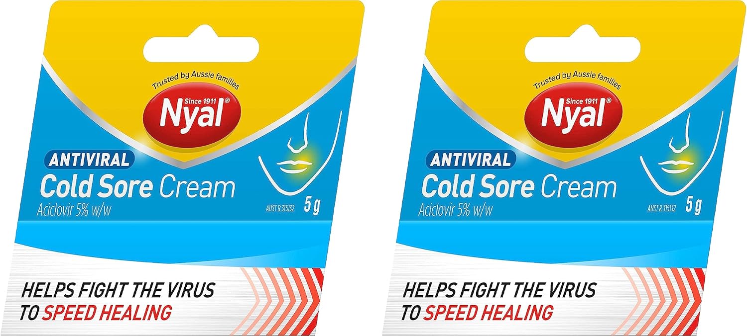 Nyal Nyal Antiviral Cold Sore Cream 5G, 5 Grams (5 g (Pack of 1) (25 g