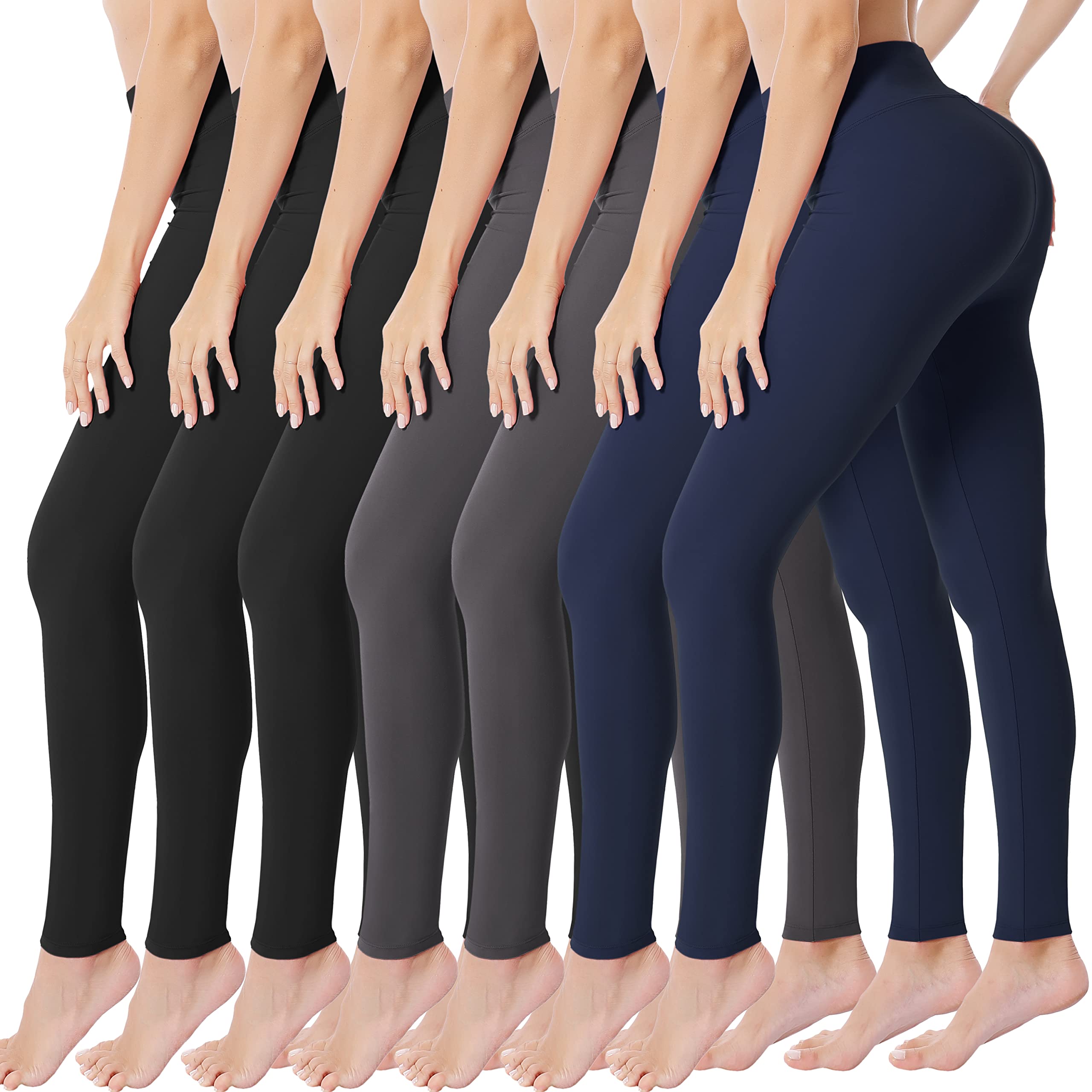 VALANDY Creamlush High Waisted Leggings for Women Buttery Soft Stretchy Tummy Control Workout Yoga Running Pants(S-3XL)