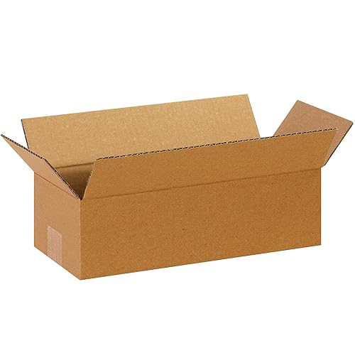 Seleccione un tamaño BOX USA Cajas largas., Kraft, 25