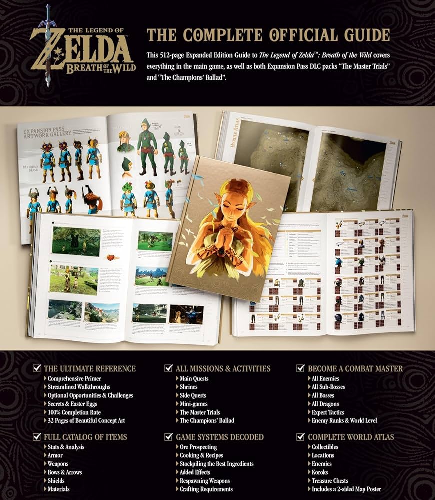 ゼルダの伝説ブレスオブザワイルド Complete Official Guide The Legend of Zelda: Breath of the Wild The Complete