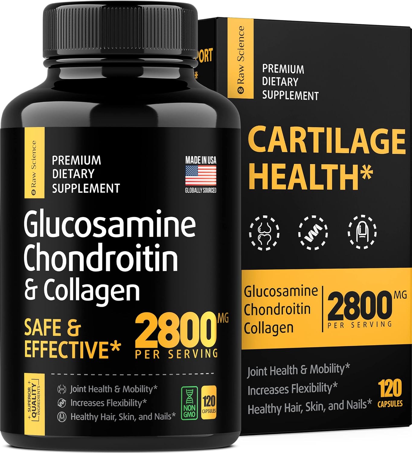 Glucosamine Chondroitin Triple Strength Joint Health & Support Supplement for