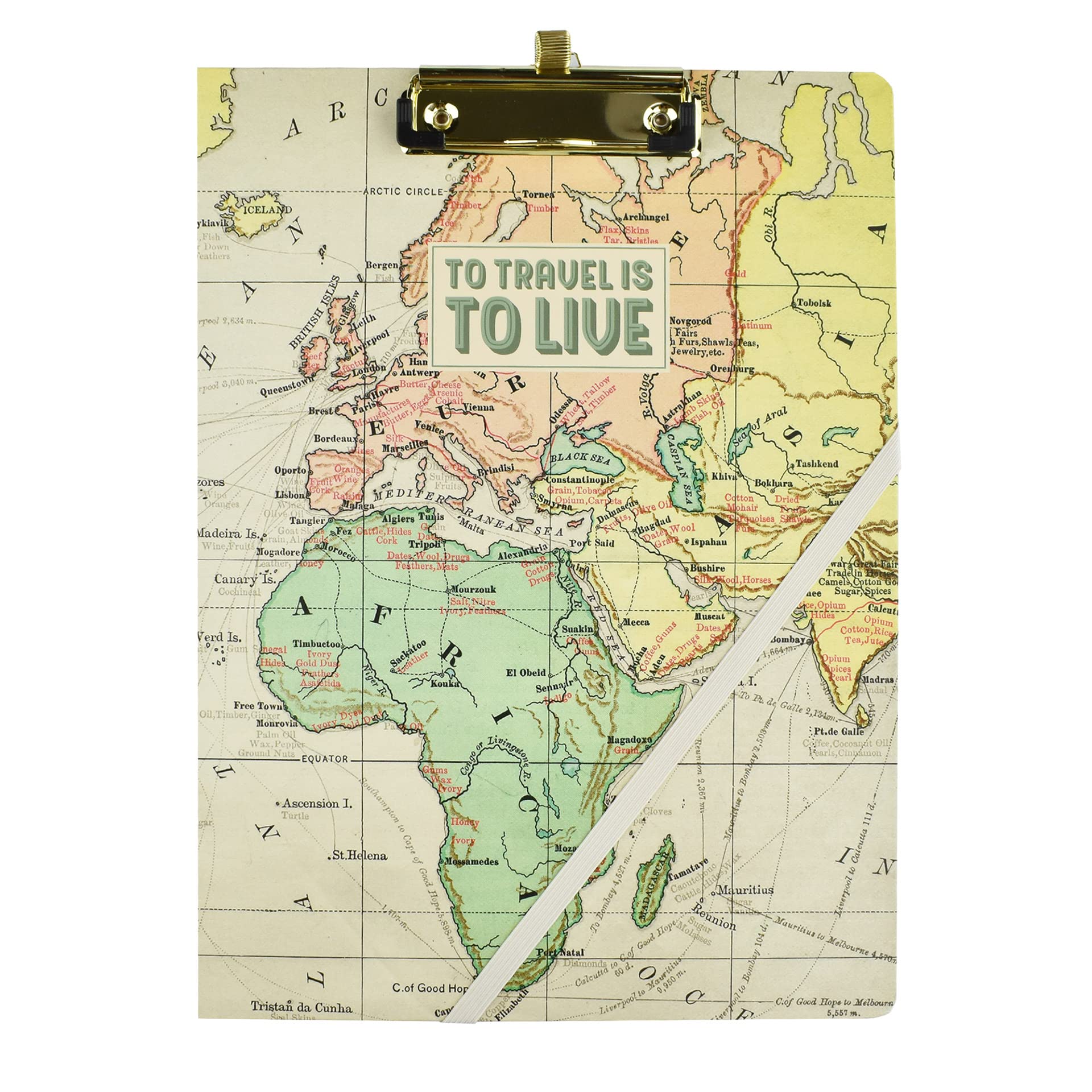 Clipboard Folder - Travel