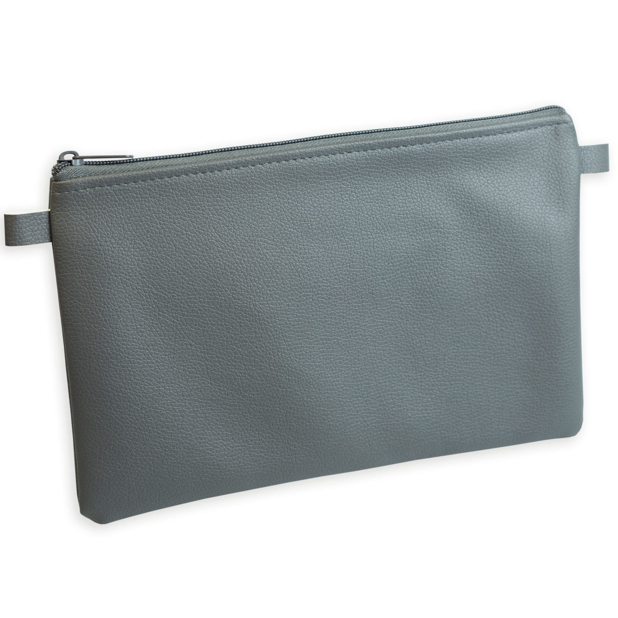 4 Borse Porta Soldi In Pelle Con Cerniera - Impermeabili Per Banconote E Documenti