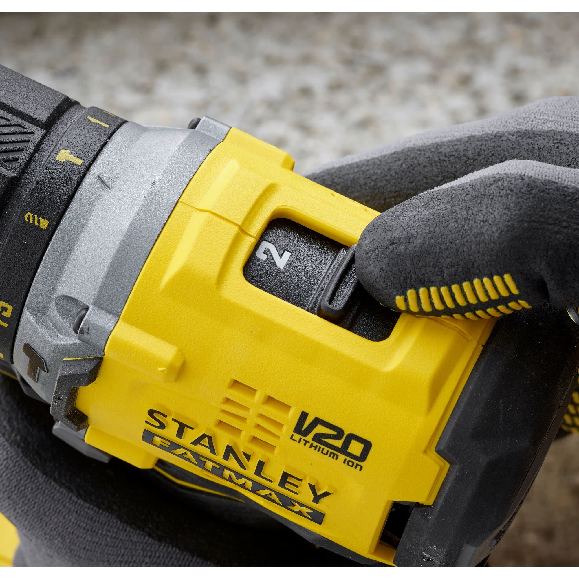 Stanley SBD715B-TR 18V V20 Solo Kömürsüz Darbeli Matkap (Batarya Hariç)