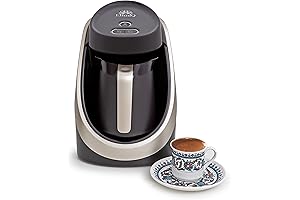 Turkish Coffee Maker - 100% BPA Free, 120V, 1 to 4 Cup...