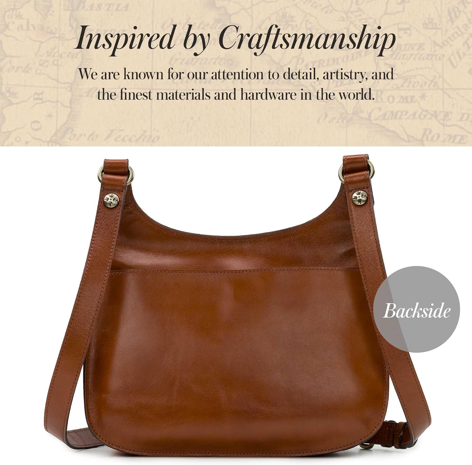 Patricia Nash London Saddle Bag Convertible Cross Body