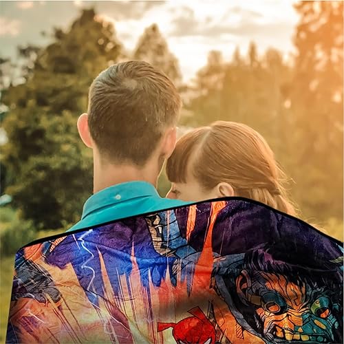 Vista 8 de Marvel Spider-Man Personajes Manta de Forro Polar Más Suave y Cómoda para Adultos y Niños Mide 60 x 45 Pulgadas Spider-man Spider-verse2