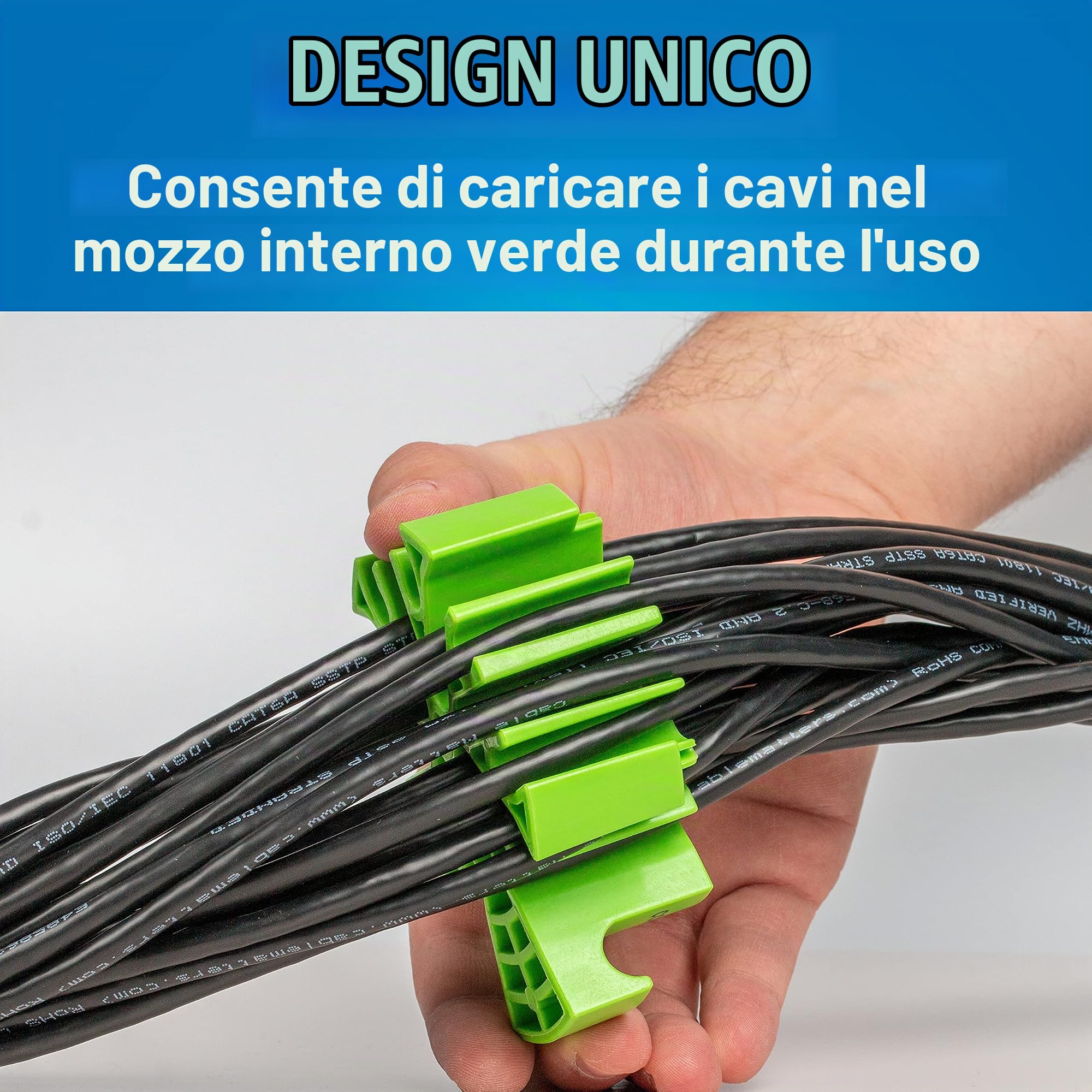 Jonard Tools CCB-34 - Pettine per cavi, pettine per cavi, fasciatoio, strumento organizzativo, pettine Ethernet, cavo di rete, pettine per cavi dati, cassettiera, Cat6A, Cat7