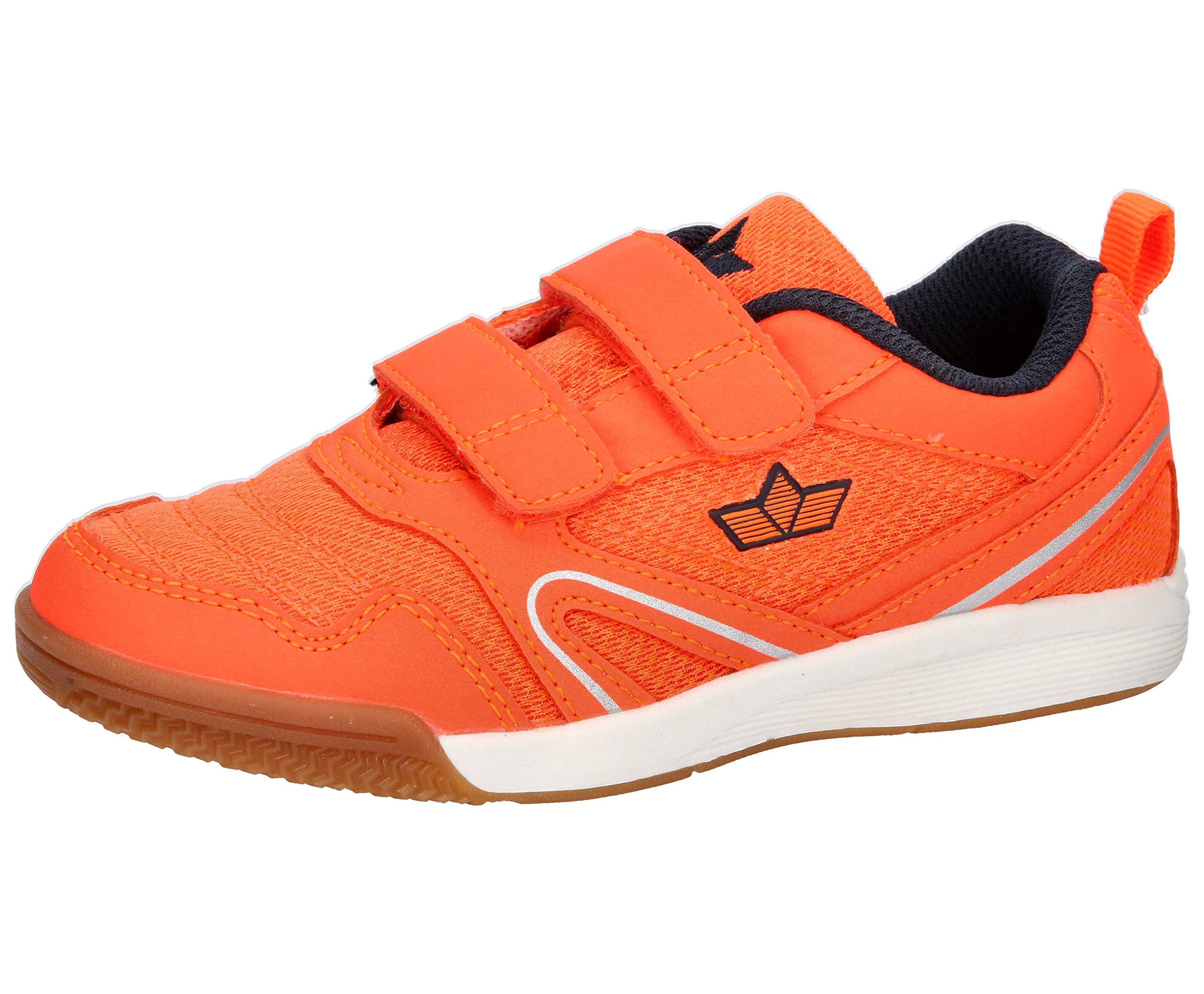 Lico Girls' Boulder V Indoor Trainers, Orange Navy, 2.5 UK Child