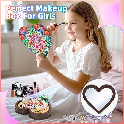 Miniatura 3 de Diakud Regalos para niñas de 6, 7, 8, 9, 10, 11 y 12 años, kits de arte de diamantes para niños de 8 a 12 años, juguetes para niñas de 10 a 12 años,