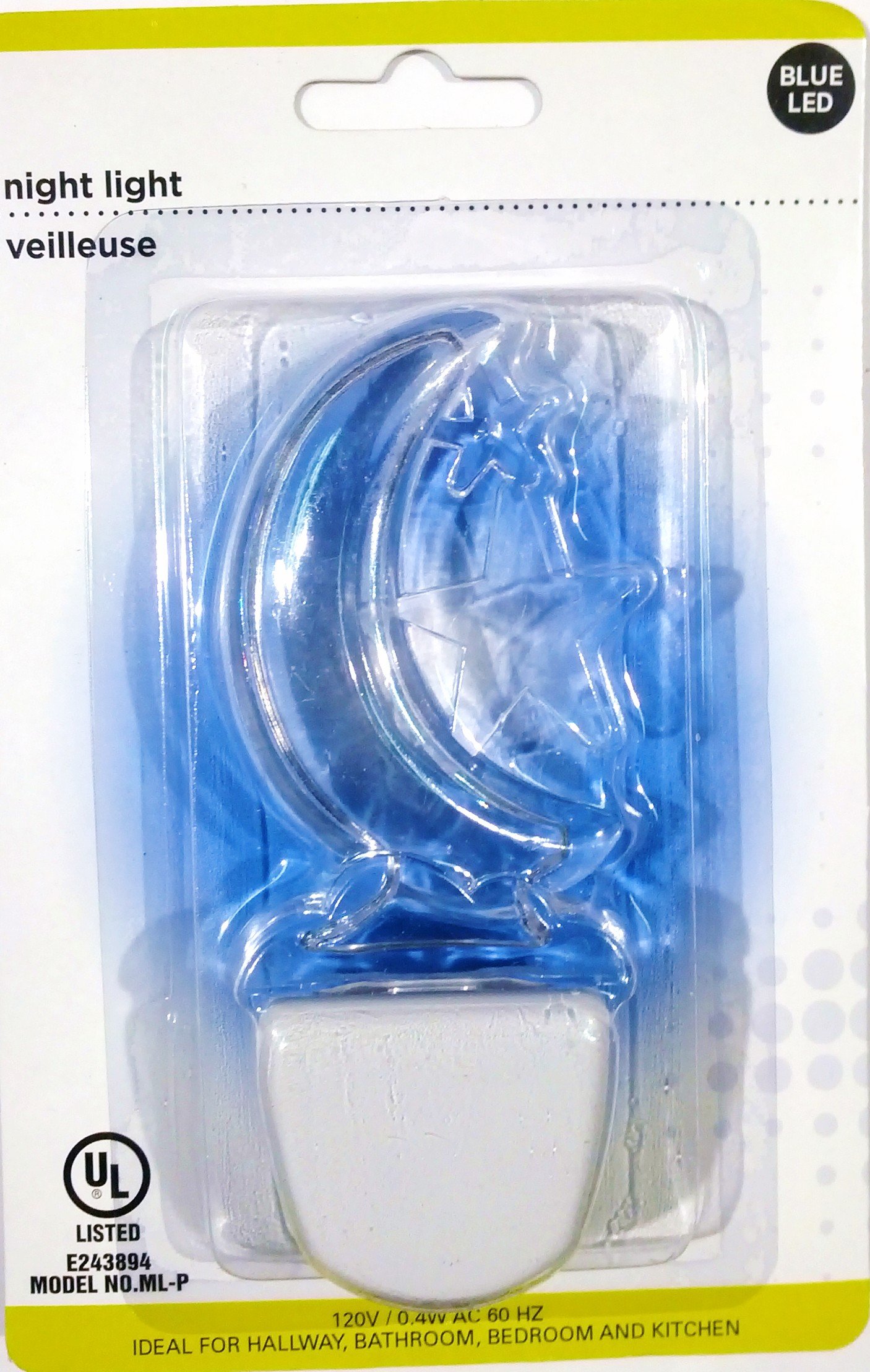 Blue LED Night Light Various Designs