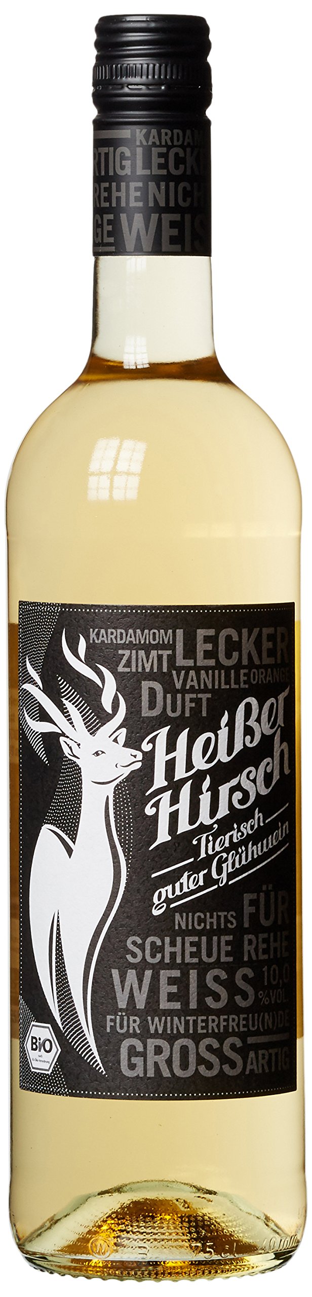 Heißer Hirsch Bio Glühwein weiß (6 x 0.75 l)