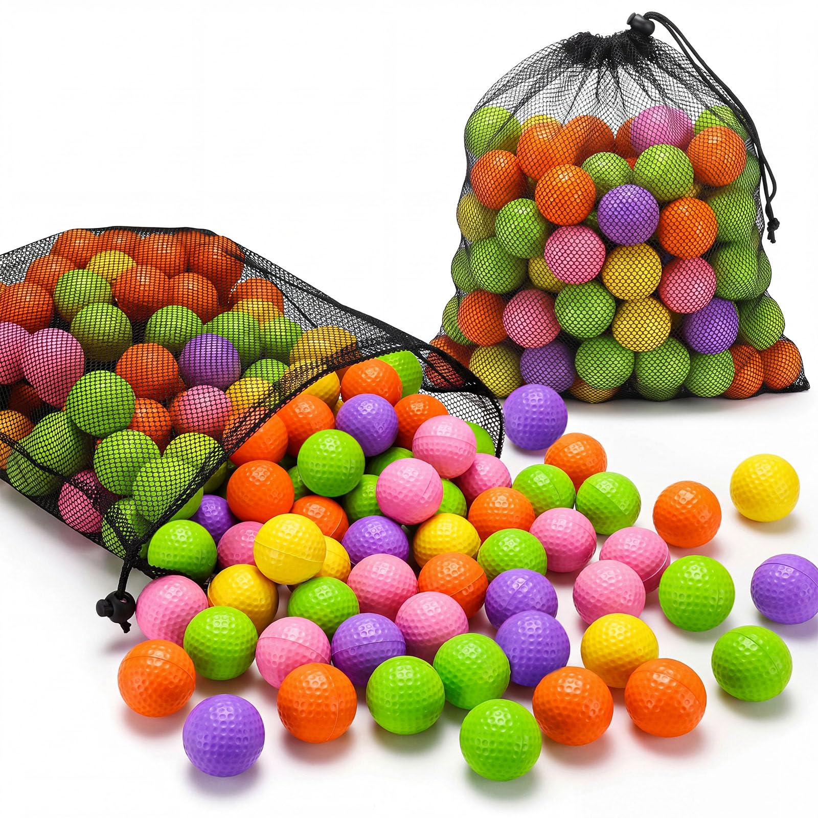 200 Pcs Foam Golf Practice Balls Bulk