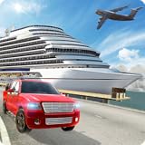 Offroad Cargo Transport Tycoon Sea Ship Simulator 3D: Real Euro Transporter Truck Driving Parking...