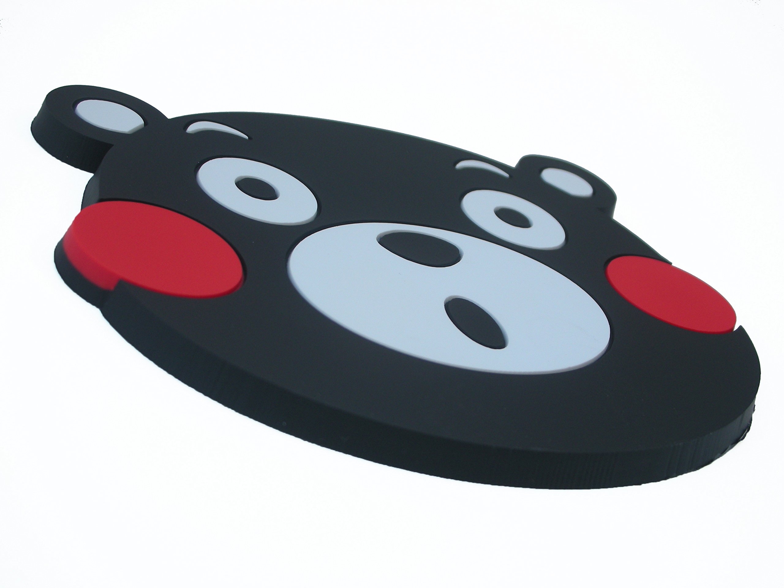 Amazon｜くまモン／くまもんグッズ／ラバーコースター (驚き顔