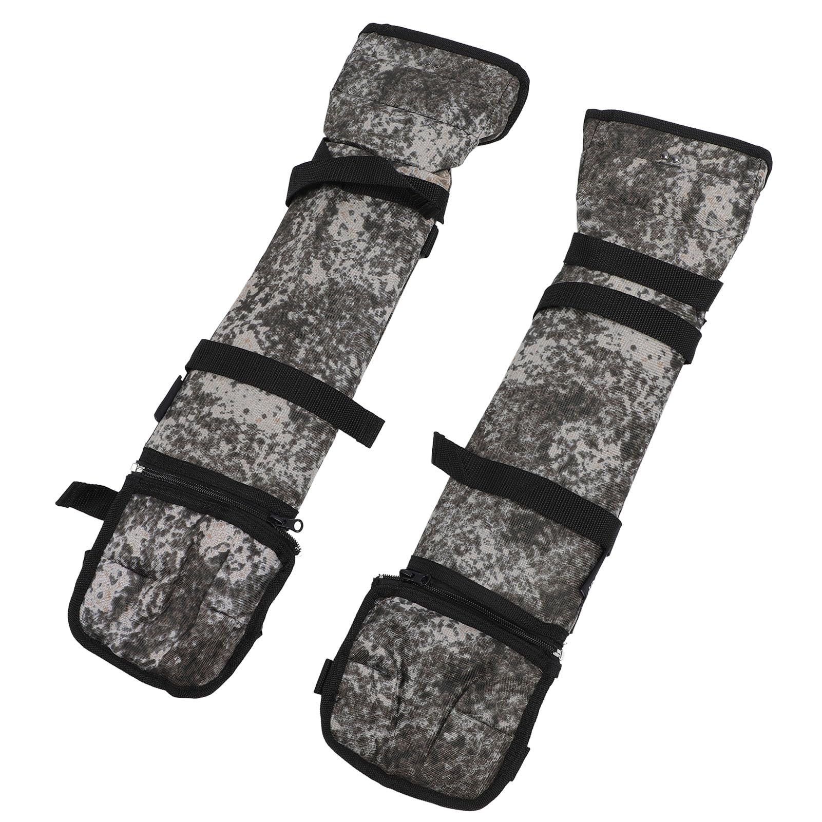 AMONIDA Guêtre de Serpent Imperméable et Réglable, Protège-Jambes en Tissu Oxford 600D pour Les Activités de Plein Air, 2 Pièces