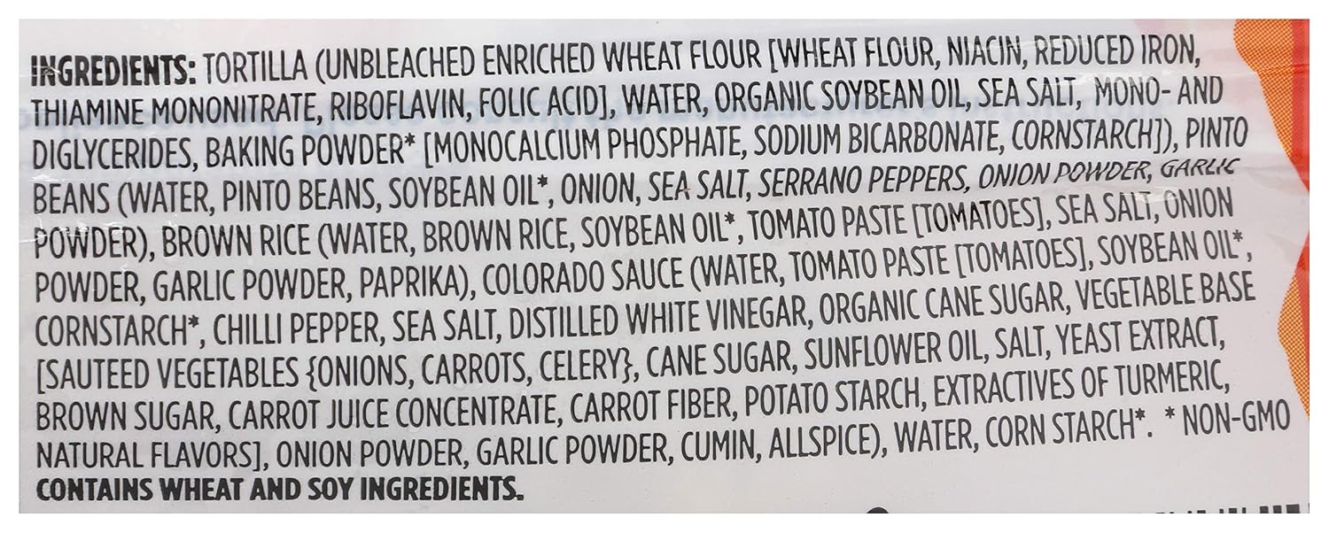 365 by Whole Foods Market, Burrito Bean Rice, 6 Ounce