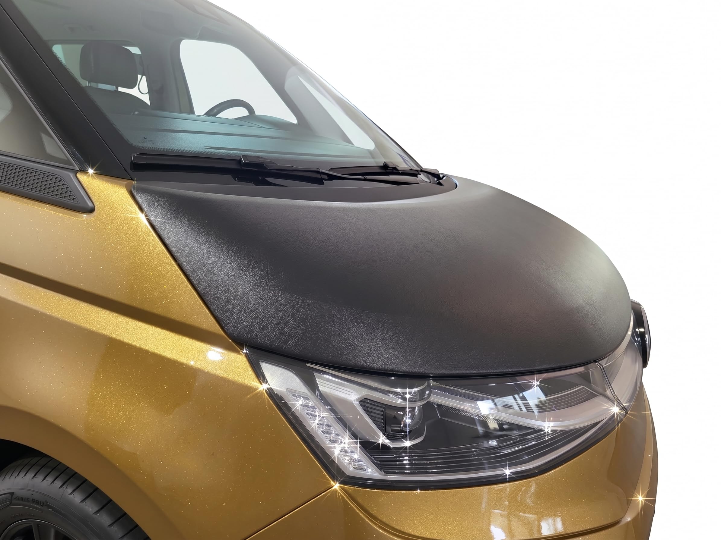 AB3-00907 Auto Bra Motorhaubenschutz kompatibel mit VW T7 Multivan Caravelle Haubenbra Steinschlagschutz Tuning Bonnet Bra