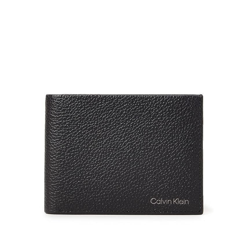 Immagine del prodotto Calvin Klein Portafoglio Uomo Warmth Bifold 5 CC W/ Coin Large Piccolo, Nero (Ck Black), Taglia Unica