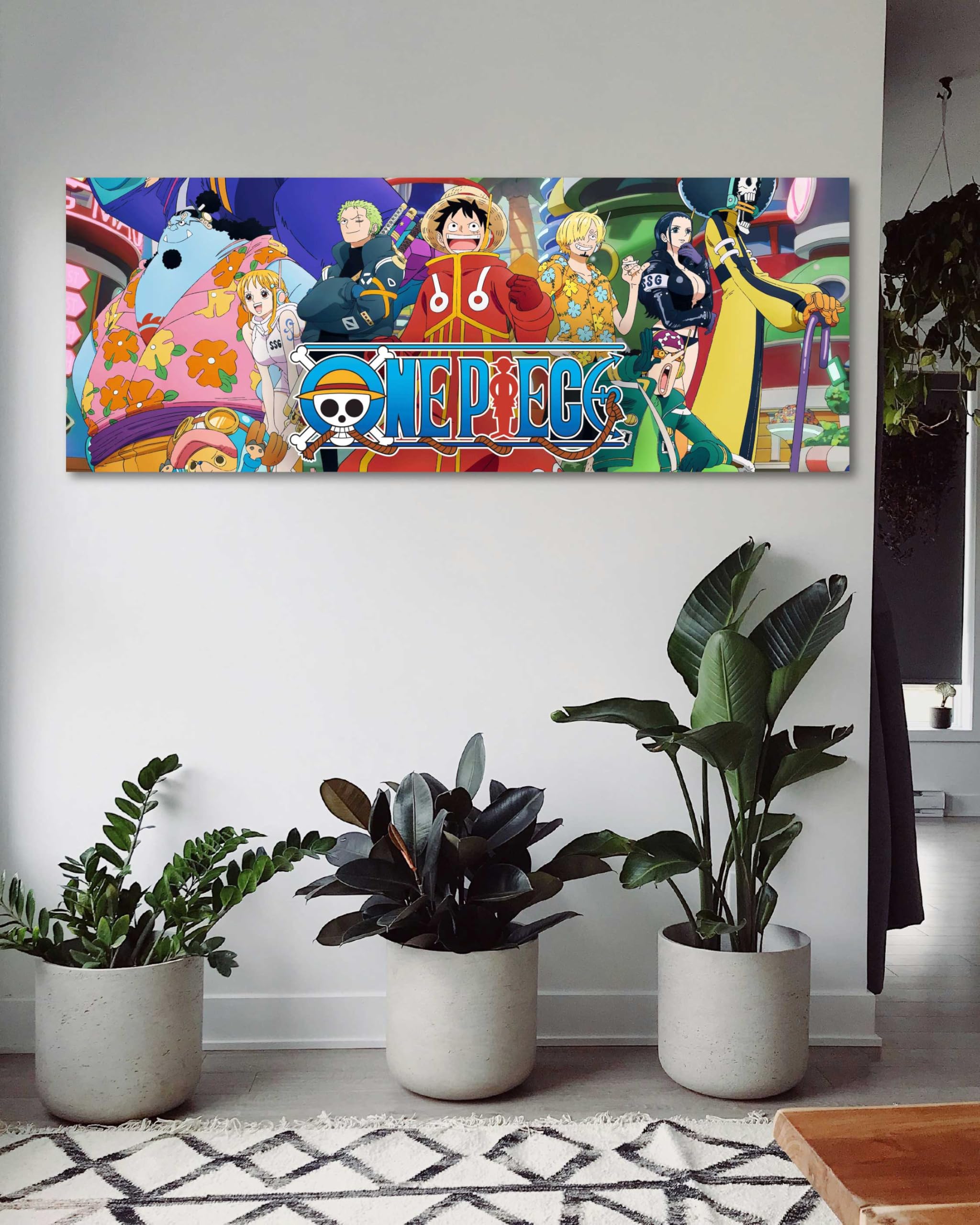 【非売品】ONE PIECE イラストボード(A2サイズ) Dopestreet One Piece Anime Split Poster (4x1.5 ft) | Luffy Zoro