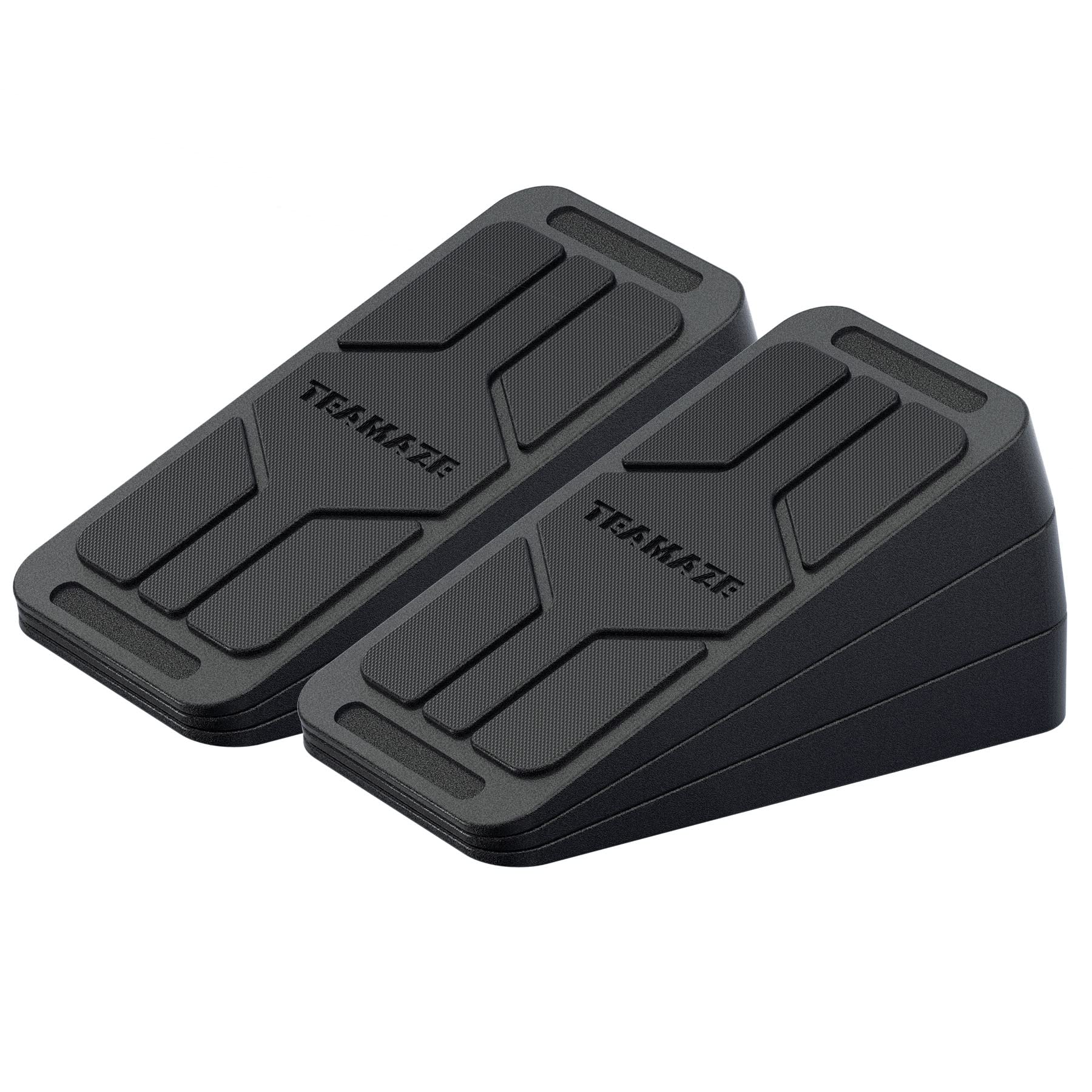 BOOSTEADY Wadendehner im 6er Set, verstellbare Winkel Wadenstretcher Slant Board für Wadendehnung rutschfester Gummi Squat Wedge Slant Board für Physiotherapie, Heimübungen, Kniebeugen, Wadendehnung