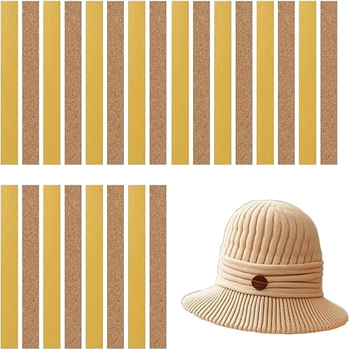 Alriedy 24 tiras autoadhesivas de corcho (200 x 20 x 2 mm) –
