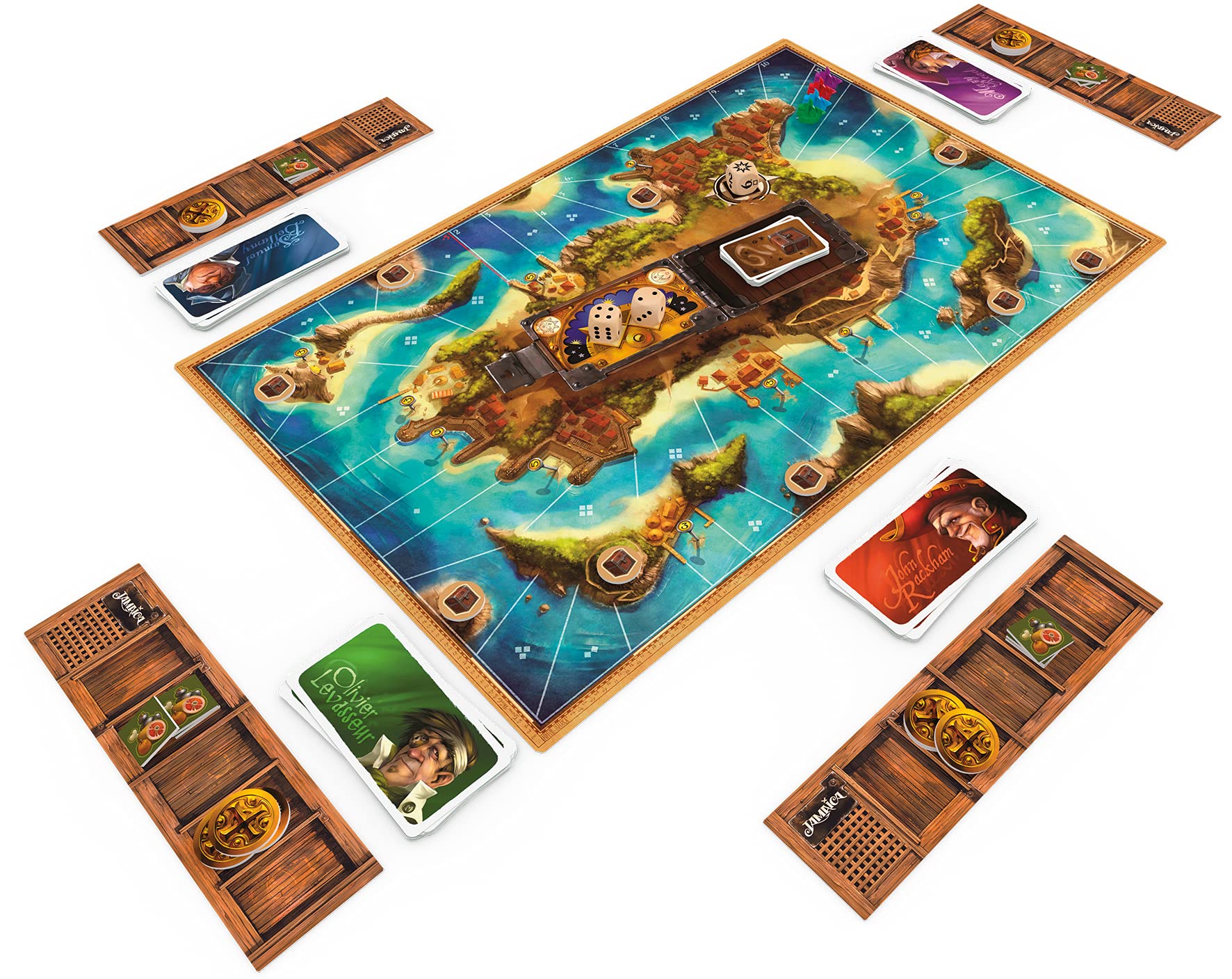 Jeu de stratégie Asmodee Jamaica Nouvelle Version