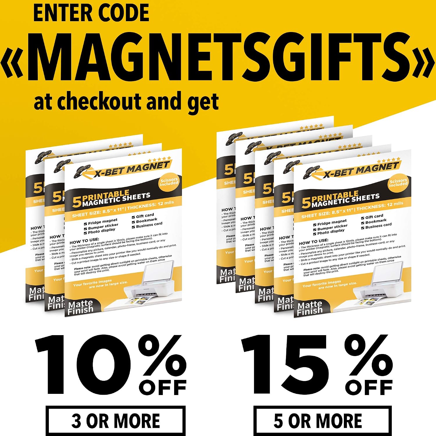 Flexible Magnet Sheets Non Adhesive 
