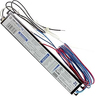 GE Lighting 72262 GE232MAX-L/ULTRA 120/277-Volt UltraMax Electronic Fluorescent T8 Multi-Volt Instant Start Ballast 2 or 1 F32T8 Lamps